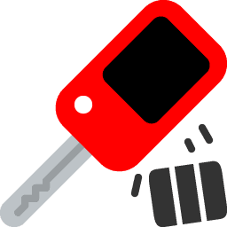 Car remote and key repair icon
